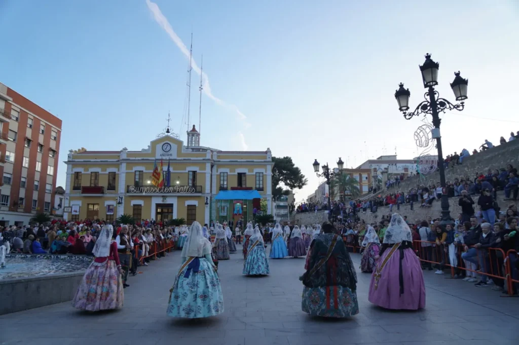 ofrenda fallas Burjassot