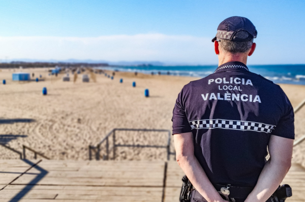 Vigilància platges Policía Local Valencia