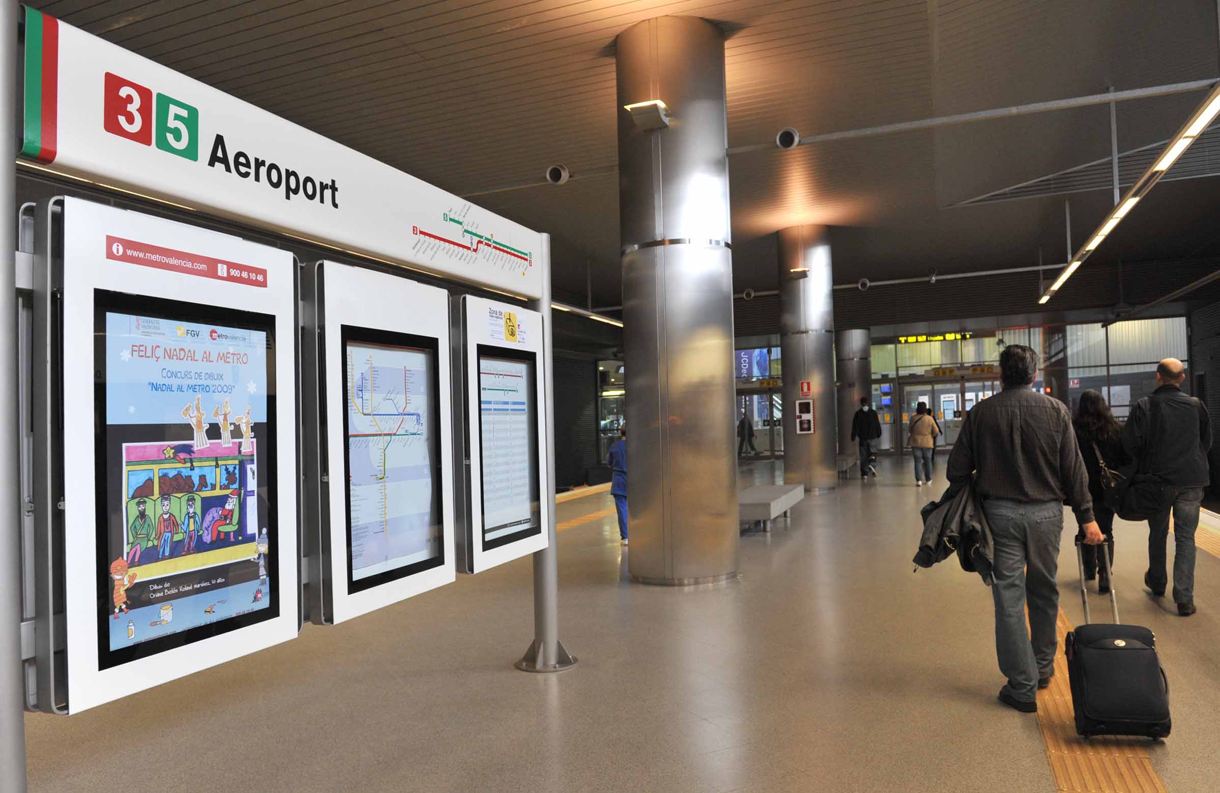 Metrovalencia estació aeroport