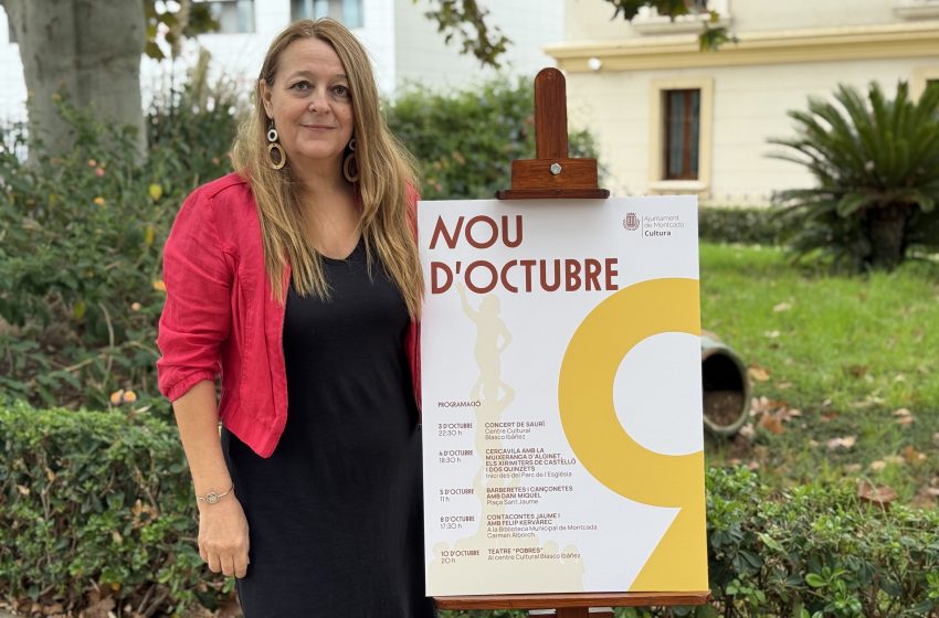  Concerts, espectacles i un cercavila per celebrar el 9 d’Octubre a Moncada