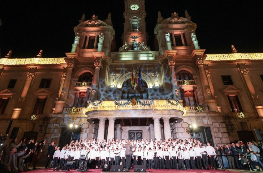 El Nadal començarà a València amb un espectacle de música, pólvora i llums