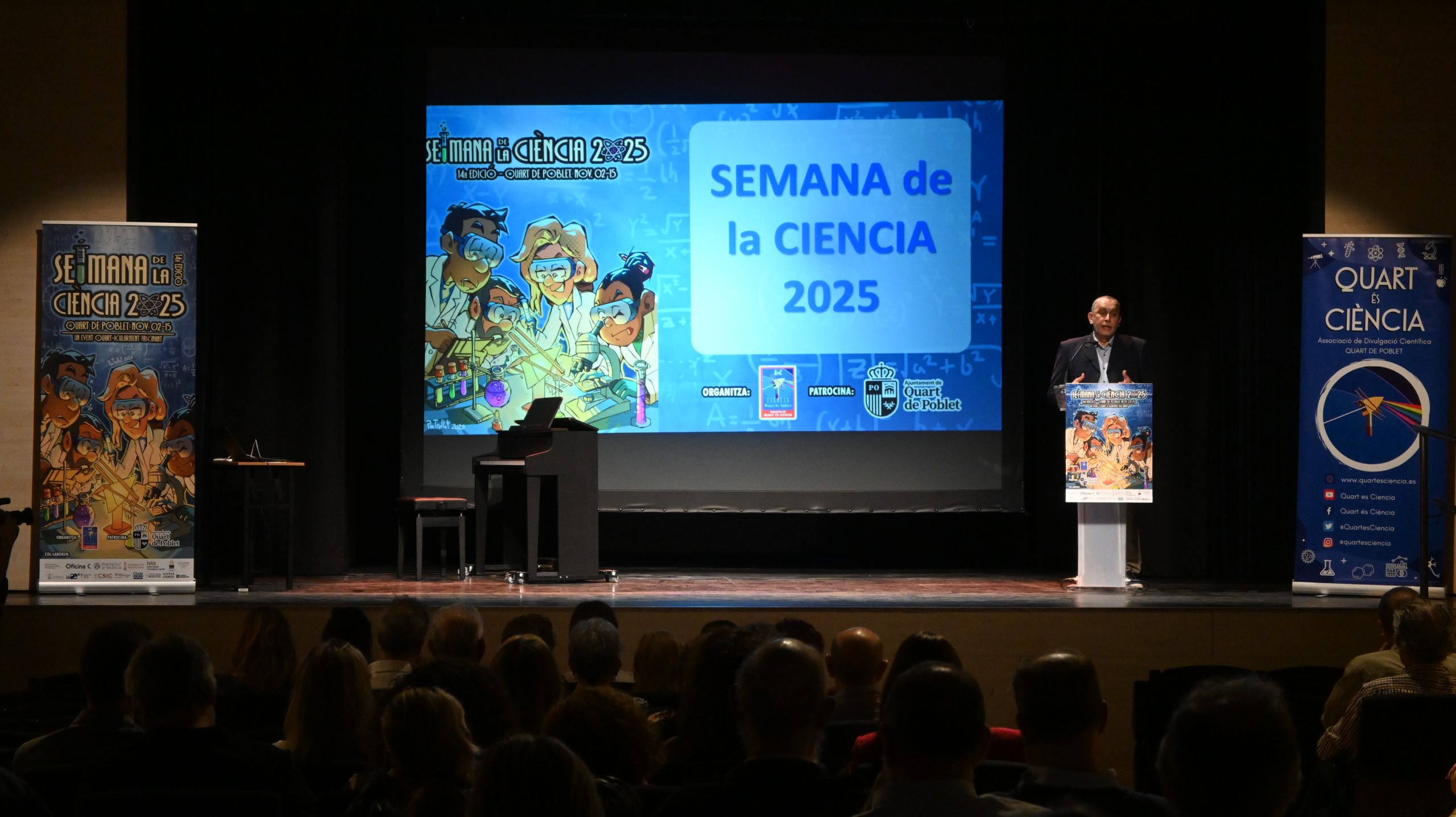 Inauguración de la Semana de la Ciencia en Quart de Poblet