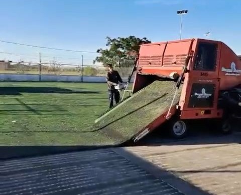 renovació camp futbol Silla
