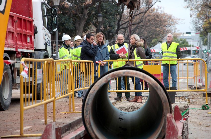  L’Ajuntament de València renova la xarxa de sanejament de Patraix per a millorar el drenatge
