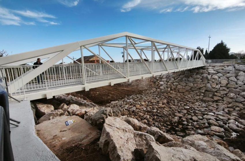  La Generalitat inaugura la nova passarel·la ciclopedestre que connecta Picassent i Alcàsser