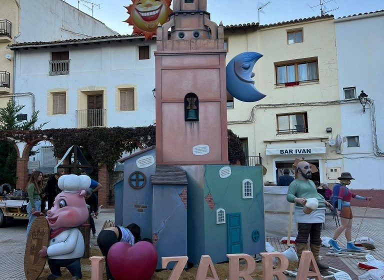  Zarra celebra les Falles d’Hivern 2025 amb un gest especial cap a Aldaia després de la DANA