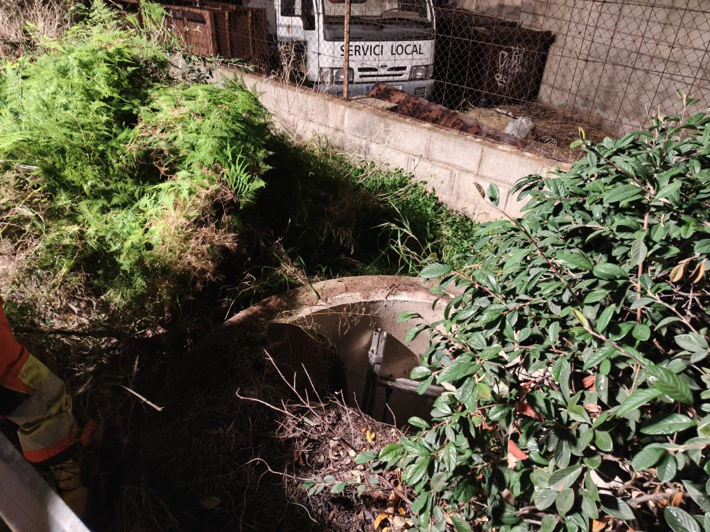Foso de 4 metros profundidad a Massamagrell