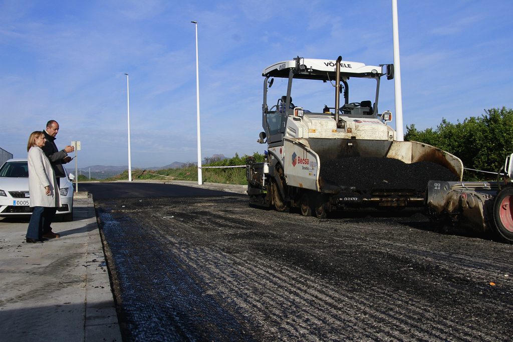 Puçol asfaltado polígono industrial Campo Anibal