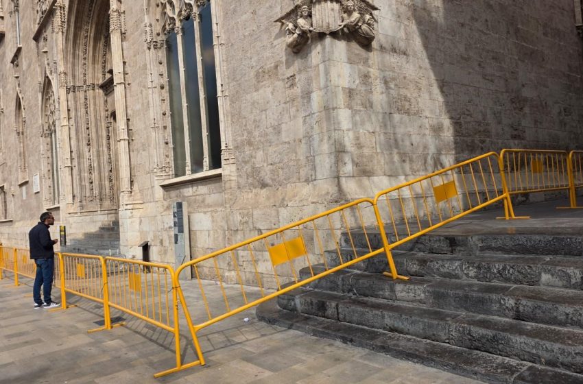  València tanca La Llotja i els monuments de la ciutat per a evitar danys en el patrimoni