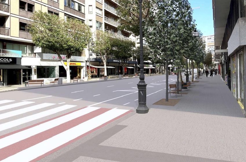  València aprova la licitació de les obres per a la remodelació del carrer Colón, que s’executaran enguany