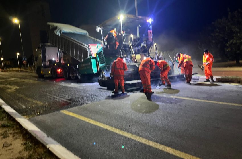  Generalitat inicia el reasfaltatge de la CV-400 per a millorar la mobilitat a la zona zero de la DANA