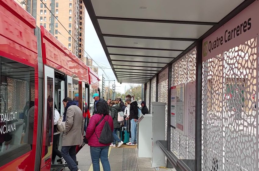  Metrovalencia facilita el desplaçament al Roig Arena amb la Línia 10 de tramvia per a la Copa del Rei de bàsquet