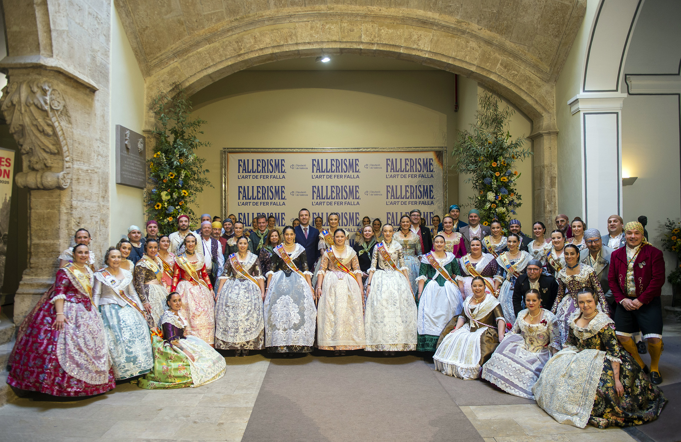 Xàtiva Recepción fallera Diputacio de València