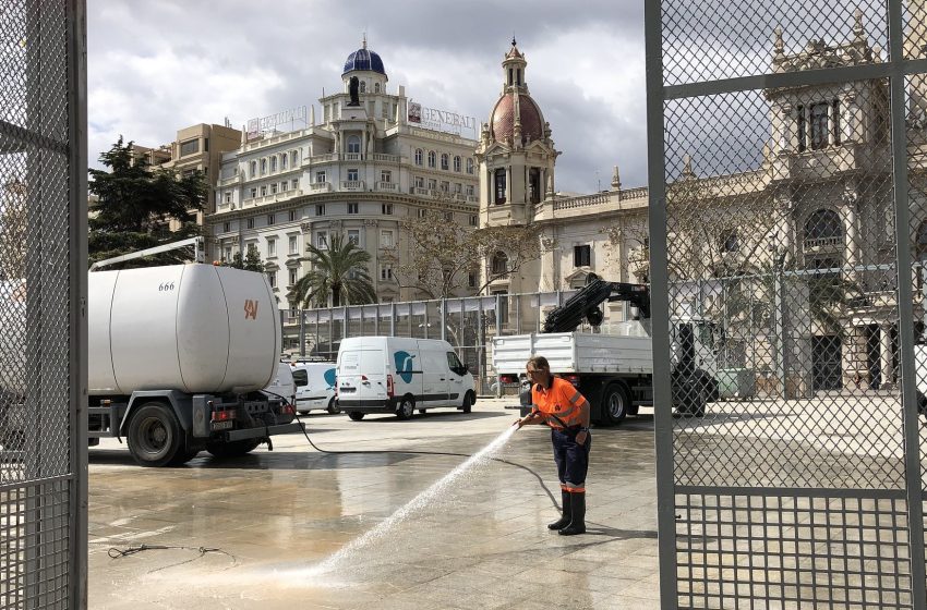  L’Ajuntament de València destina 3,2 milions d’euros al pla especial de neteja en Falles