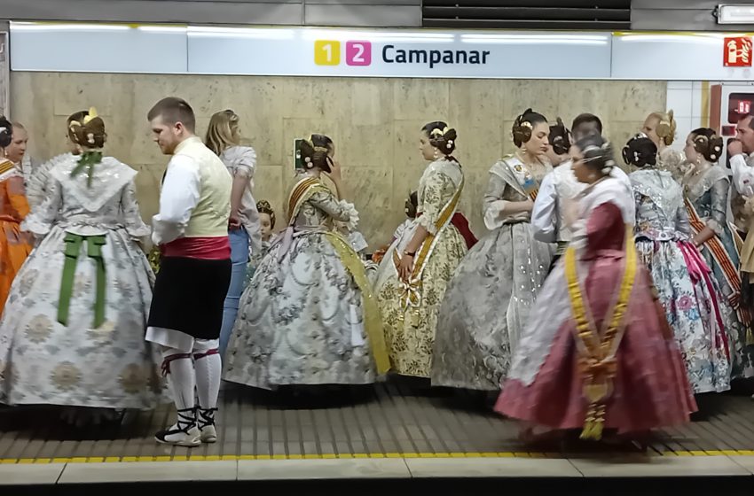  Metrovalencia oferix el cap de setmana servicis especials per les mascletaes i reforç diürn i nocturn de metro