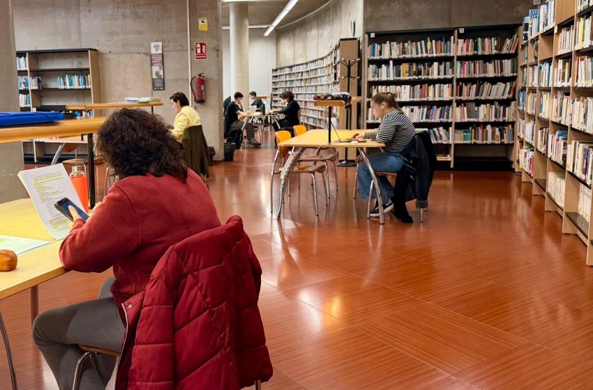  Les biblioteques de Paterna baten rècord d’assistència amb més de 16.900 usuaris durant aquest últim període d’exàmens