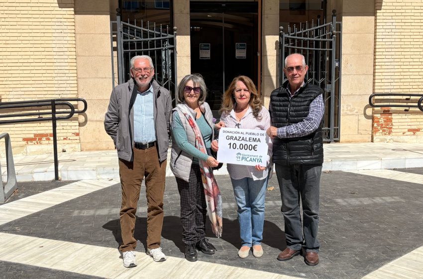  Picanya dona 10.000 euros a Grazalema per a reparar els danys causats per la borrasca Leonardo