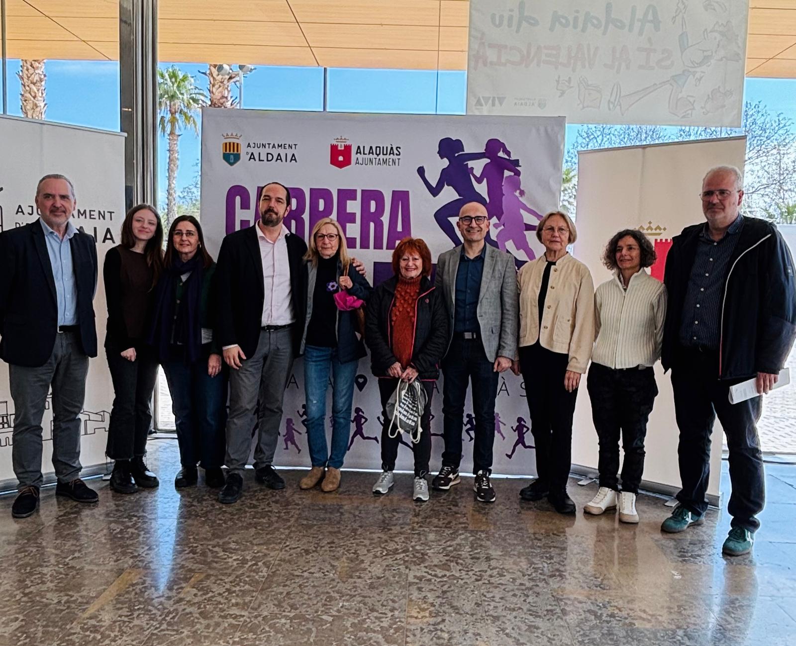 Aldaia i Alaquàs tornen a córrer units per la igualtat amb la quarta Carrera de les Dones