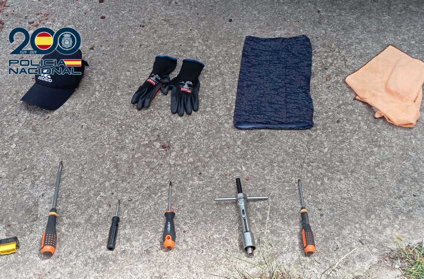  Detingut un home a Paterna per robatoris amb força usant vehicles sostrets