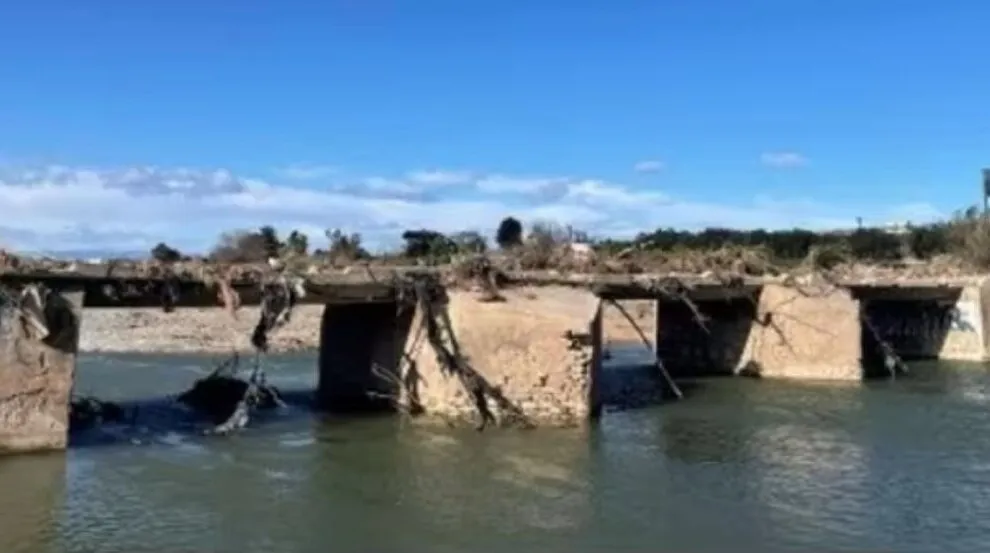 reconstrucció pont danyat DANA Quart i Paterna