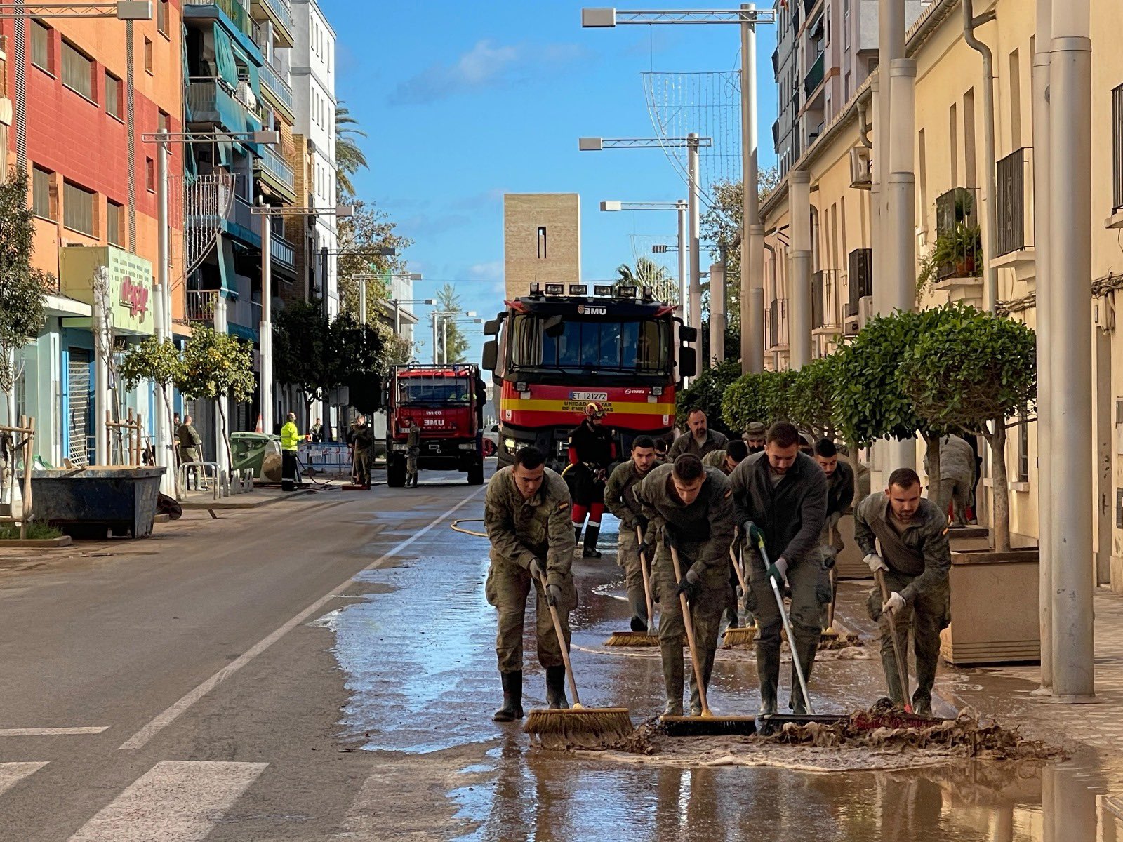 DANA Alaquas trabajos limpieza ejercito
