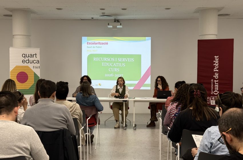  EDUCAQUART impulsa activitats i orientació sobre educació per a famílies i alumnat de Quart de Poblet