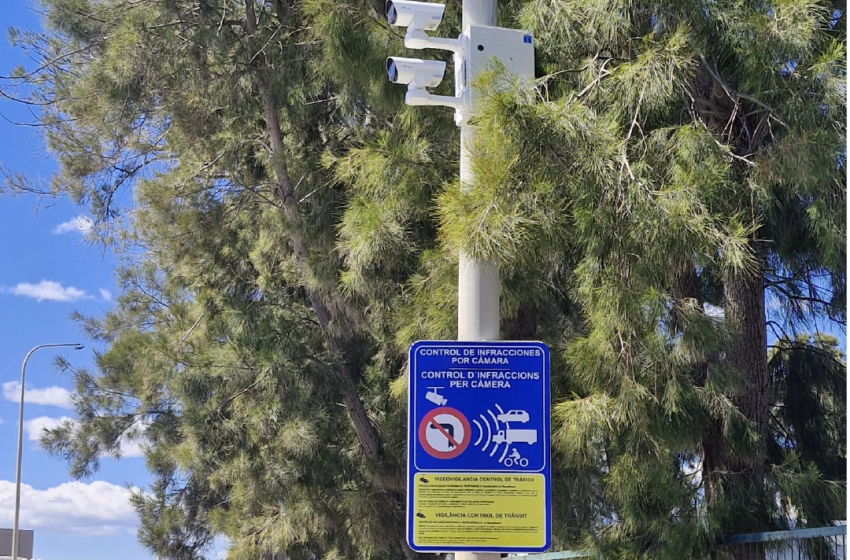  La instal·lació de càmeres de videovigilància al polígon Mediterráneo de Massalfassar millorarà la seguretat viària