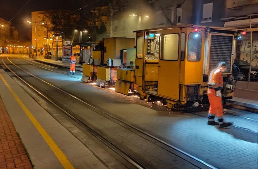  Metrovalencia fa treballs de manteniment de via en diversos trams de les Línies 4 i 6 del tramvia