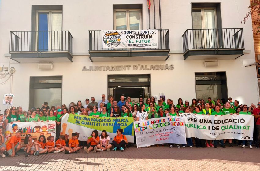  Els plens dels ajuntaments de l’Horta mostren el seu suport als docents en la vaga educativa