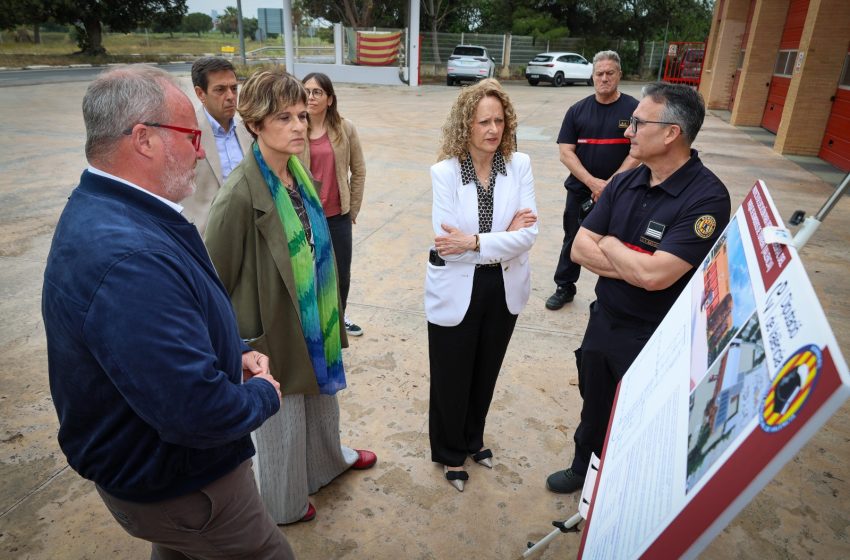  Inversió de 2,4 milions al parc de bombers de Torrent per a reforçar la resposta davant emergències a l’Horta Sud