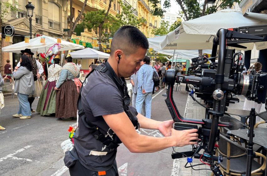  Els carrers de València tornen a convertir-se en decorat d’una sèrie espanyola de Netflix