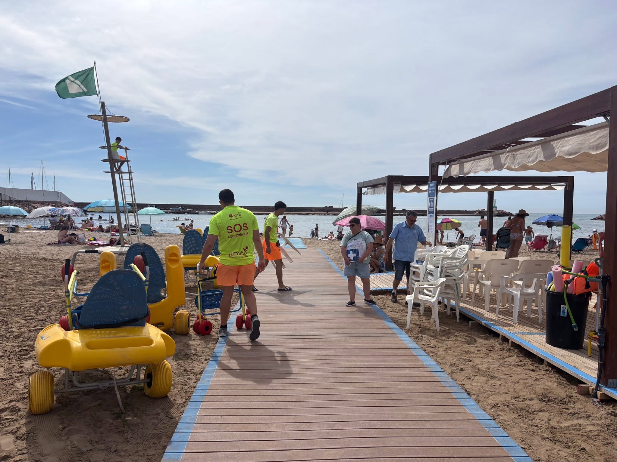 Accesibilitat platja Pobla de Farnals