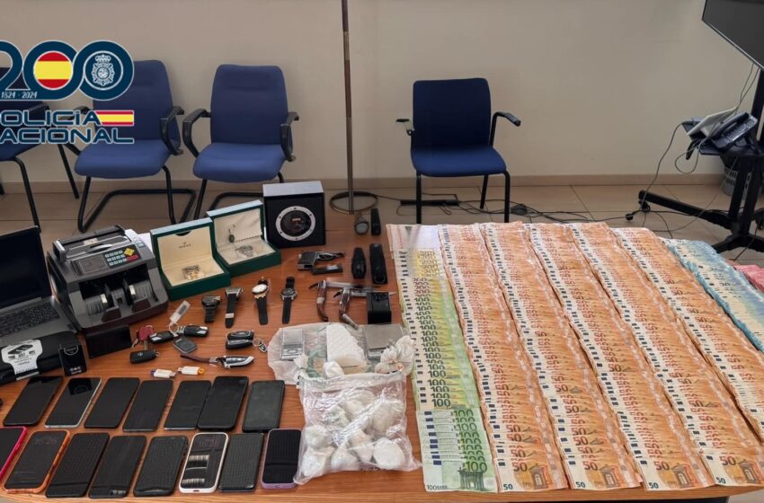  Deu detinguts a Paterna després de desarticular una organització criminal dedicada al tràfic de drogues
