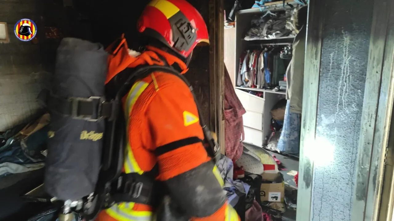 incendio mislata bomberos
