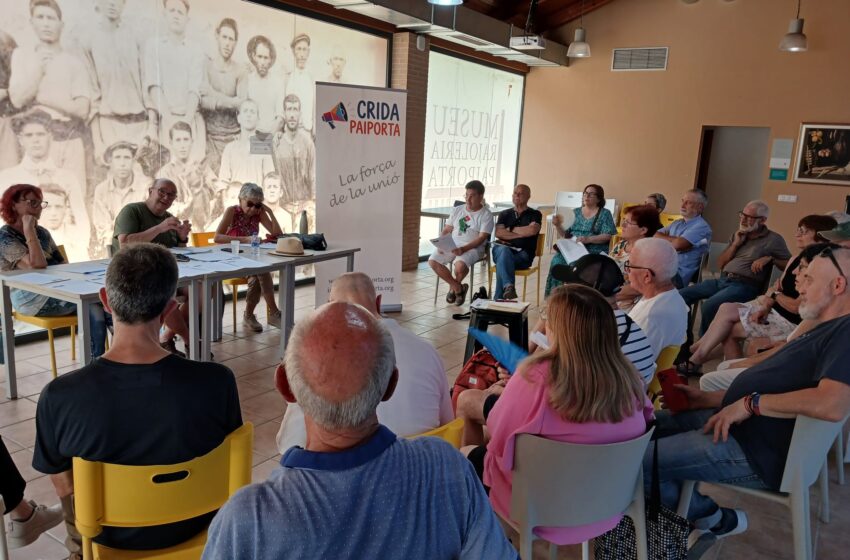  Crida Paiporta reclama un front comú de l’esquerra local per a les municipals de 2027