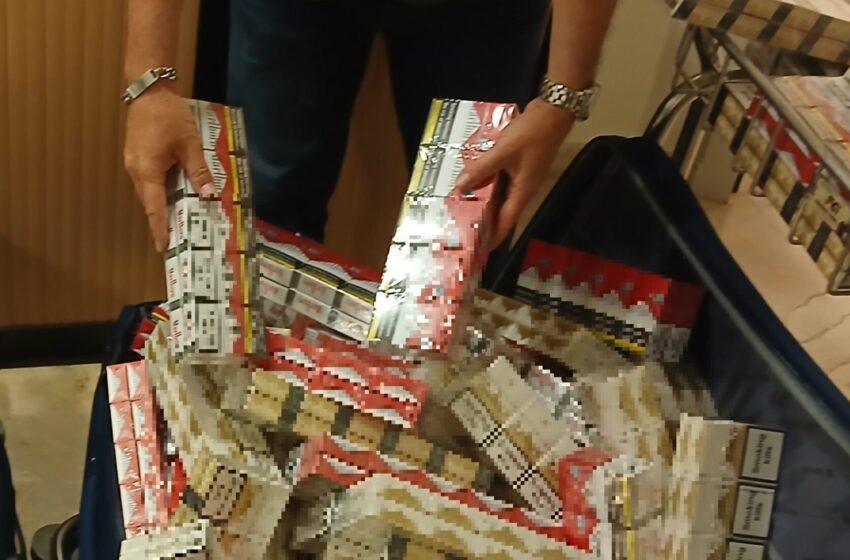  La Guàrdia Civil intervé 5.000 paquets de tabac de contraban en l’aeroport de Manises