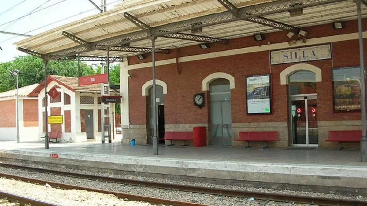 estació tren a Silla