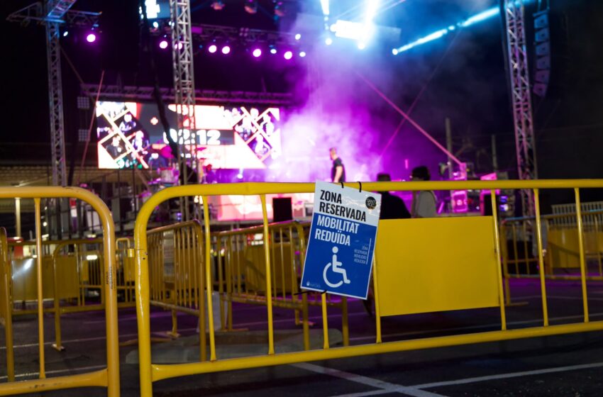 Paiporta reforça la inclusió en les festes amb espais reservats per a persones amb mobilitat reduïda