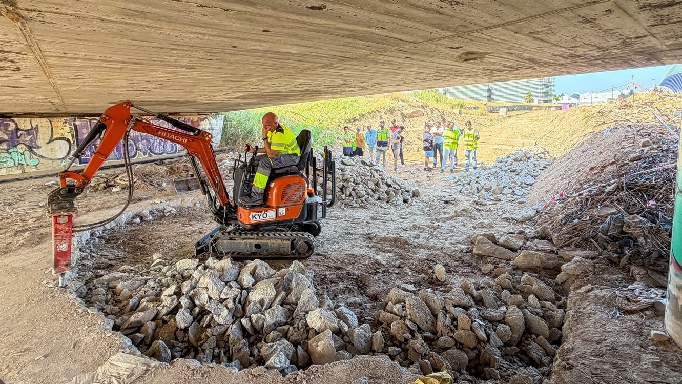 Obres Carril ciclopedestre del Grau