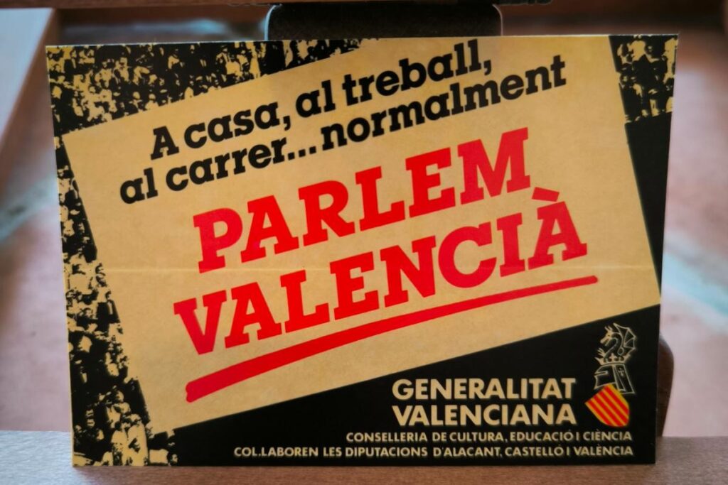 Parlem en valencià