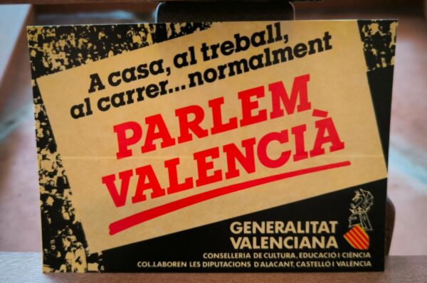 Parlem en valencià