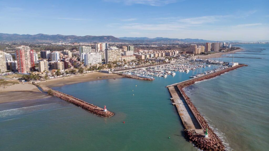 platja i port Pobla de Farnals