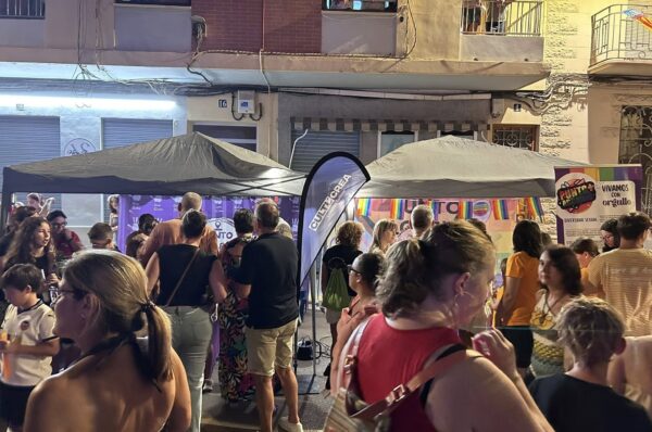 Punt Violeta i Punt Arc Iris durant les Festes de Foios 2025
