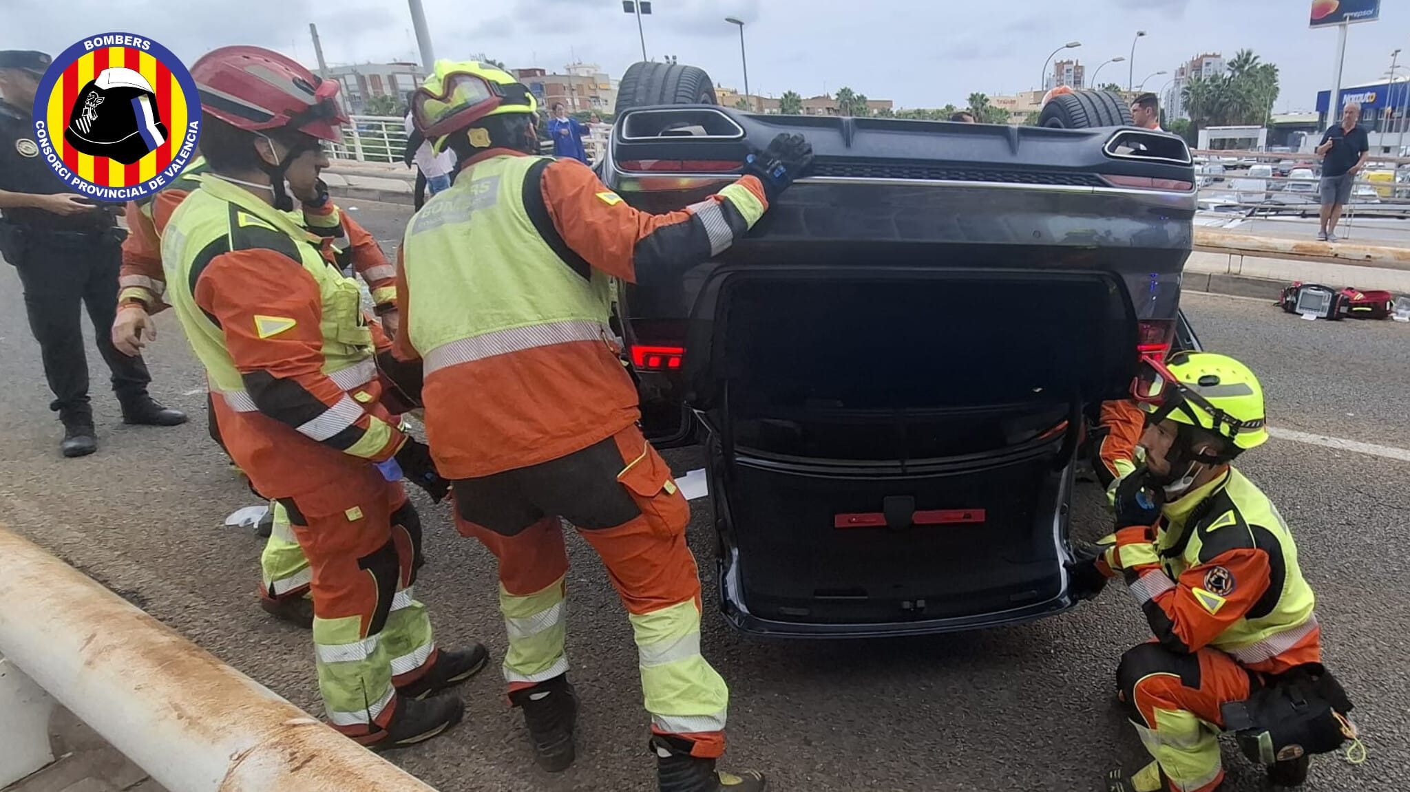 accidente burjassot bomberos accidente burjassot bomberos