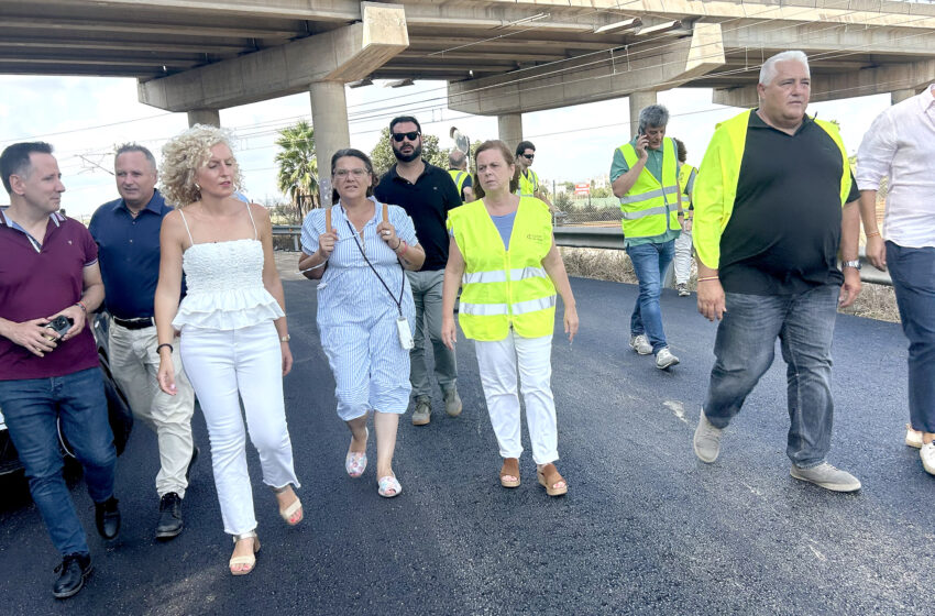  Comencen les obres per a renovar 2,8 quilòmetres de la via de servici de la V-21 a l’Horta Nord