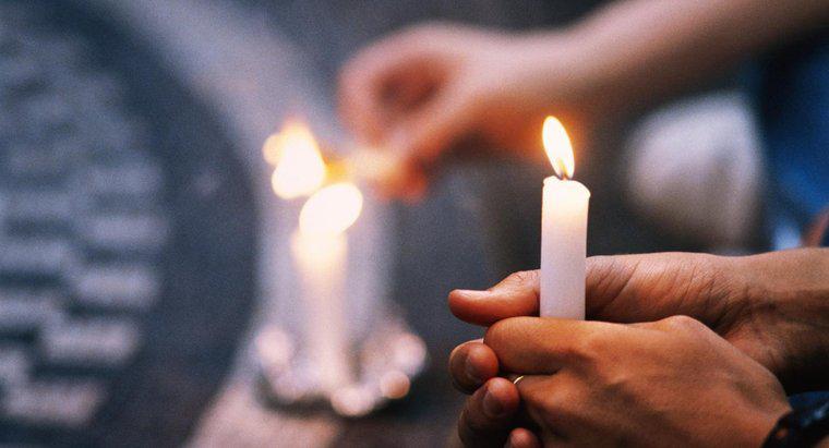vigilia con velas