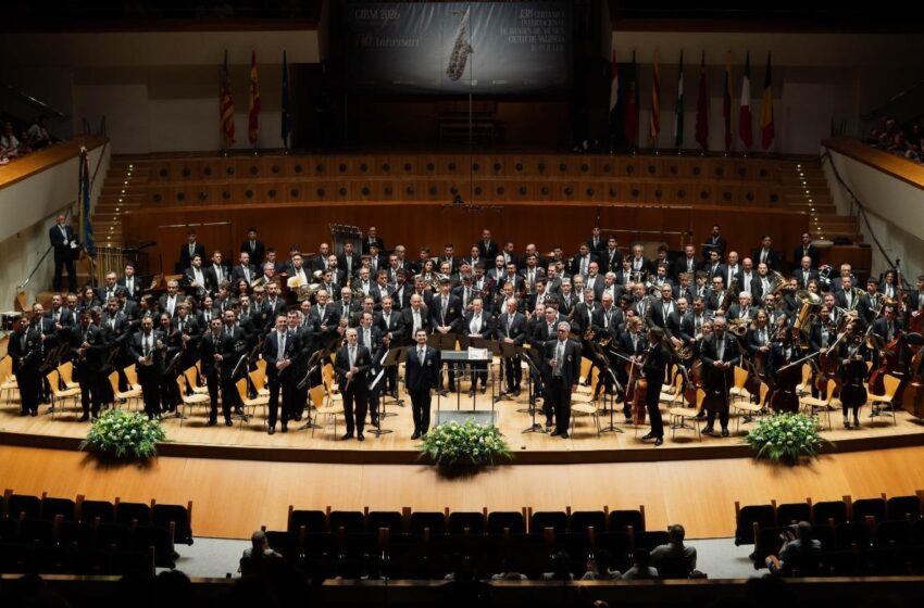  El Palau de la Música acollirà el Certamen Internacional de Bandes Ciutat de València del 14 al 18 de juliol