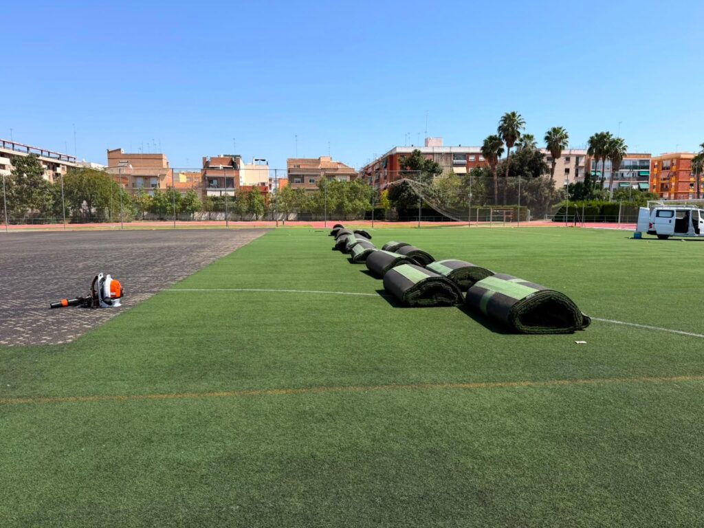 Burjassot cesped campo