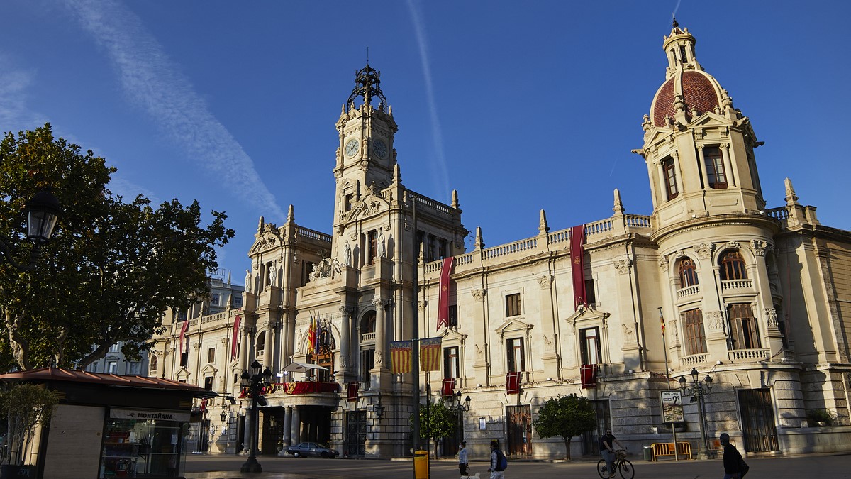 Façana ajuntament Valencia