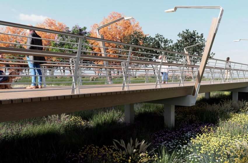  Paterna renova la passarel·la de ciclovianants de Santa Rita per a reforçar la seguretat i la connexió amb Font del Gerro